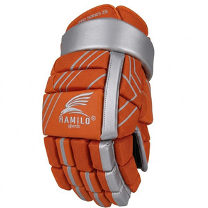 High Quality Customized Lacrosse <b>Gloves</b> Unique Design Breathable Leather <b>Gloves</b> Low Price for Sports and Ice Hockey - Product Image 4
