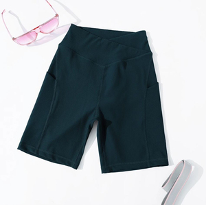 Pantalones Cortos Deportivos de Cintura Alta para Mujer, Diseño Verano 2026, Estilo Atlético, Casuales - Product Image 3