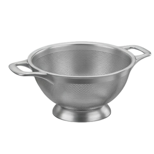 Colador de acero inoxidable con asas, colador de malla, tazón de drenaje para cocina - Product Image 2