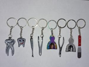 Llaveros de Acero Inoxidable de Alta Calidad para Equipos Dentales, Mini Productos Promocionales, OEM ODM, Llaveros Publicitarios con Logotipo Personalizado - Product Image 1