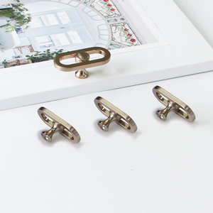 ODM Minimalist Oval Zinc Alloy Cabinetry Handles Stylish <b>Decorative</b> <b>Knob</b> for Kitchen Cabinet Dining Room Bathroom <b>Drawer</b> - Product Image 3