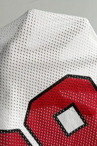 Women Halter American Football Jersey Mesh Deep V Neck Slim Fit Number Print Streetwear <b>Top</b> OEM ODM Wholesale - Product Image 3