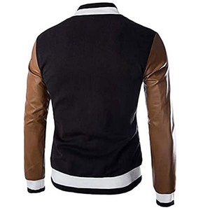 Most Demanding High Quality Chenille Embroidery <b>Men</b> College Custom Baseball <b>Bomber</b> Letterman Leather <b>Varsity</b> <b>Jacket</b> - Product Image 2