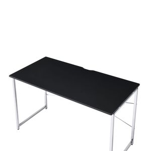 โต๊ะเครื่องแป้งเทนโนสสีดำและโครเมียม - Product Image 2