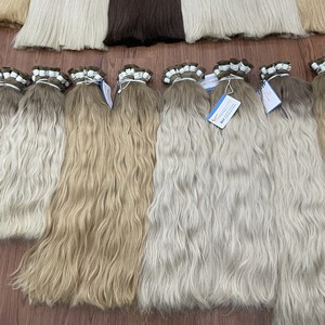 Extensions de cheveux humains vietnamiens de qualité salon, texture ondulée, couleurs tendance, sans trame, tendance 2026 - Product Image 6