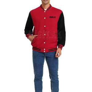 Chaqueta Urbana Estilo Letterman para Hombre, 100% Algodón, Resistente al Viento, Ropa Casual para Viajes, Running, Deportes y Ropa Urbana de Invierno - Product Image 5