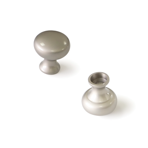 Zinc Alloy Mushroom Cabinet Knob Minimalist Drawer Pull Durable Eco-Friendly <b>Hardwares</b> Materials Hotel <b>Wardrobe</b> Dresser - Product Image 3