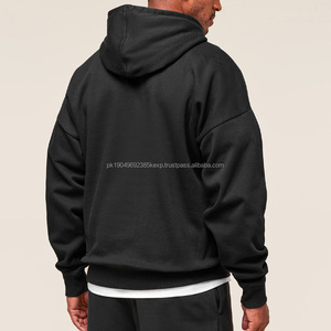 เสื้อฮู้ดดี้ผู้ชายผ้าฝ้ายผสมไม้ไผ่แบบมีซิป พร้อมฮู้ดผ้าฟลีซออร์แกนิค เป็นมิตรกับสิ่งแวดล้อม - Product Image 3