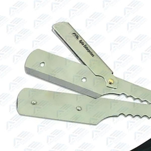 Navaja de Afeitar Recta de Acero Inoxidable Negra para Barbería, Navajas de Afeitar Manuales, Herramienta de Afeitado, Instrumentos de Belleza, Herramientas de Cuidado Personal - Product Image 5