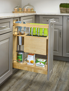 Solutions de rangement pour gadgets de cuisine, organisateur intelligent pour armoires, tiroirs et comptoirs, accessoires de cuisine fonctionnels pour la maison - Product Image 2