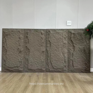 Carreaux muraux en marbre naturel fendu sur mesure pour salle de bain, cuisine et villa - Finitions murales intérieures/extérieures écologiques et imperméables - Product Image 3