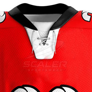 Maillot et pantalon de hockey sur glace personnalisés pour hommes, fabriqués avec un tissu durable, conçus pour les entraînements et les matchs - Product Image 6