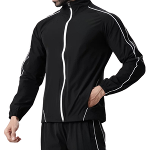 Sudadera Deportiva de Invierno para Hombre, Sudadera con Capucha y Logotipo Frontal, 100% Lana, Transpirable, con Estampado Digital - Product Image 4