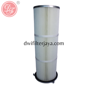 ไส้กรองป้องกันไฟฟ้าสถิตย์อุตสาหกรรมแบบ 3 ขา ทำจากวัสดุโพลีเอสเตอร์ - Product Image 1