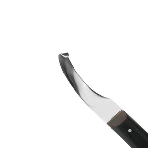 Cuchillo Premium Reutilizable para Recortar Pezuñas, Hoja Curva de Acero Inoxidable para Herrador de Caballos, Suministros Veterinarios, Herramienta Duradera para Herradores - Product Image 4