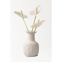 Salon porcelaine planteur fleur Vase personnalisé élégant coquille conception en céramique fantaisie planteur Pot de fleur pour la maison et les hôtels
