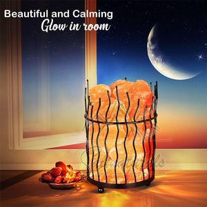 Lampe de sel de l'Himalaya décorative haut de gamme, lampe de sel de l'Himalaya lumineuse, lampe de sel de l'Himalaya naturelle pour la maison - Product Image 3