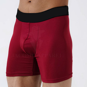 Premium Quality Cotton <b>Stretch</b> Fabric Breathable Soft Fit <b>Men</b> Boxer Rib Daily Wear Comfortable Waistband Custom Logo Pack - Product Image 4