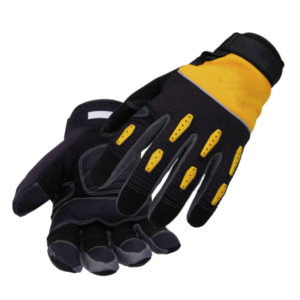 ถุงมือกันกระแทกงานหนัก หนังสังเคราะห์เสริม TPR ยางอะรามิดเสริมแรง ป้องกันส่วนบุคคล สำหรับช่าง - Product Image 4