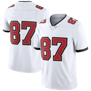 Camiseta de fútbol juvenil sublimada personalizada a precio barato, ropa de equipo de poliéster para fútbol americano - Product Image 6