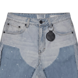 Shorts de Mezclilla con Cristales de Imitación Personalizados, Proveedor OEM, Marcas Emergentes, Etiqueta Privada, Opciones de Producción Flexibles - Product Image 3