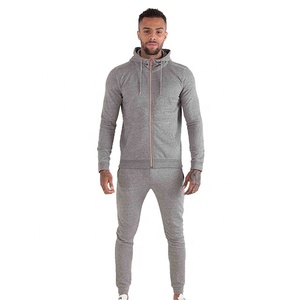 Wholesale Fashion Blank Plus Size Unisex Pullover Jogger Sets High Quality Polyester/Cotton Heavyweight Winter Men <b>Tracksuit</b> - Product Image 1