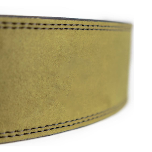 Cinturón de Levantamiento de Pesas para Gimnasio, Cuero Genuino Resistente, Diseño de Hebilla Ajustable - Product Image 6