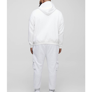 Pantalones de Senderismo para Hombre, Estilo Hip Hop, Cintura Elástica, Bolsillos Cargo, Forro Polar de Algodón para Invierno, Cálidos, para Montañismo y Actividades al Aire Libre - Product Image 4