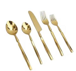 Ensemble de couverts élégants en acier inoxydable pour l'hôtellerie, finition miroir, collection cuillère, fourchette, couteau - Product Image 5