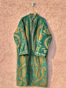 Most Trending Winter Festival <b>Women's</b> Handmade <b>Velvet</b> Eco-Friendly Long Suzani Embroidery Reversible Custom <b>Jacket</b> Wholesale - Product Image 1