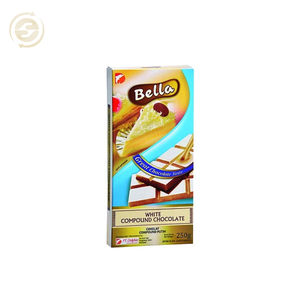 Bloque de Chocolate Compuesto Bella Blanco 1kg NF |   Cacao Blanco de Grado Culinario - Product Image 1