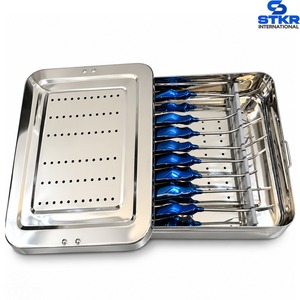 Kit de 8 instruments de chirurgie plastique pour lifting du visage et des sourcils, avec boîte - Product Image 2