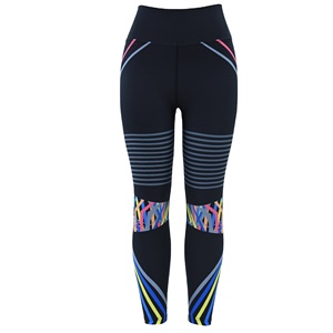 Pantalones de Yoga de Cintura Alta Elástica para Mujer, Transpirables, Hasta el Tobillo, Ropa de Gimnasio para Correr, Fitness, Diseño Sólido, Gran Venta - Product Image 1