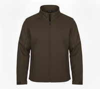 Nouvelle conception de veste softshell pour homme, coupe-vent, imperméable, respirante, grande taille, col roulé, fermeture éclair, légère, séchage rapide