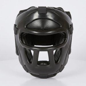 IRON PUNCH Universal No-Contact Sports Safety Head Guard Real & Artificial Leather <b>Dual</b> <b>Lock</b> Closure Thick Padding - Product Image 3