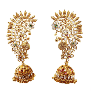 Big Kemp Fashion Cuff Earrings for Brides - Product Image 3