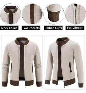 Custom Private Label Long Sleeve Men's Pullover Hoodies 100% Cotton Solid Color Winter Fashion Quick Dry Breathable Pocket Plain - Product Image 4