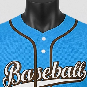 Maillot de baseball personnalisé en gros, fabriqué au Pakistan, livraison rapide, OEM, vêtements de sport, tissu respirant à séchage rapide - Product Image 4