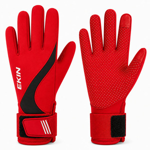 Gants de sport d'hiver personnalisés EKIN, écran tactile, antidérapants, thermiques, pour la course à pied, le cyclisme, la gym, la remise en forme et l'entraînement - Product Image 4