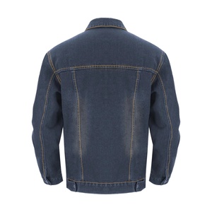 Chaqueta vaquera de invierno Unisex ajustada informal de nuevo estilo con cuello levantado 100% algodón diseño de moda personalizado - Product Image 5