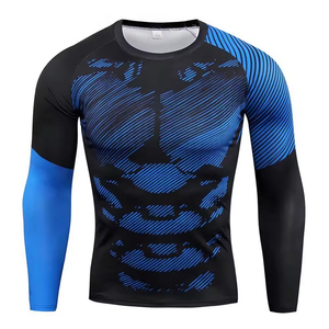 <b>Mens</b> <b>Compression</b> Running <b>Tights</b> Workout Fitness Jogging Training Clothes Sports Workout Suits - Product Image 3