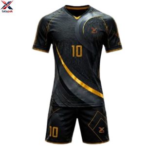 Wholesale Supply <b>Soccer</b> Jersey Set Short Breathable Moisture-Wicking Heat-Transfer Printing Polyester Fabric Sports Team - Product Image 6
