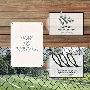 CIFbuy Plaque Métallique Vintage Décor Mathématique Humoristique TikTok pour Service de Retrait Temu pour la Décoration de la Maison ou du Bureau - Product Image 5