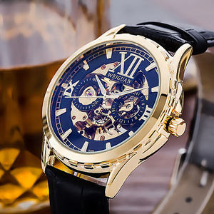 Elegante Reloj Mecánico Automático de Lujo para Hombre, Esfera con Puntero Luminoso, Caja de Aleación, Resistente al Agua 30M, para Uso Casual y de Negocios - Product Image 1