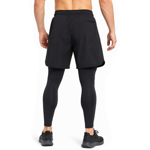 Pantalones Cortos de Compresión para Hombre, Pantalones Cortos Deportivos para Entrenamiento, Fitness, Running, Gimnasio, Yoga - Product Image 6