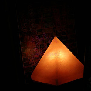 Classic Design Himalayan Pyramid Shaped Salt <b>Lamp</b> Handcrafted Himalayan Pyramid Shaped Salt <b>Lamp</b> For <b>Table</b> - Product Image 5