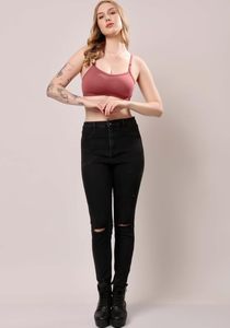 Sujetador deportivo de alto soporte para gimnasio, sujetador elástico para entrenamiento, ropa deportiva activa, yoga, correr, entrenamiento, sujetador deportivo para mujer, sujetador sin costuras tipo camiseta - Product Image 2