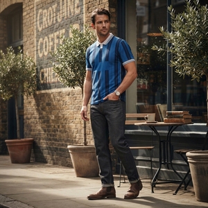 Maillot de football polo personnalisé pour homme TESSUTO, imprimé numérique, motif tourbillon doré, chemise de sport d'été, tenue d'entraînement de football - Product Image 5
