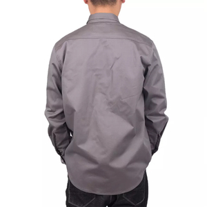 High Quality Flame Resistant Polyester Quick Dry Workwear High Visibility Industrial Safety <b>Welding</b> <b>Shirt</b> Unisex Long Sleeve - Product Image 3