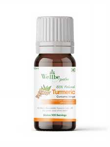 Extracto Líquido de Cúrcuma 100% Natural Wellbe Palm |   Gotas Herbales de Curcuma Longa |   Cúrcuma Bioactiva con Cardamomo, Azafrán y Vitamina B - Product Image 1